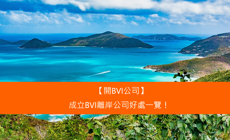 You are currently viewing  【開BVI公司】成立BVI離岸公司好處一覽！